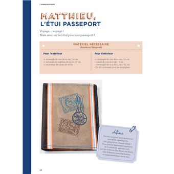 Sacs et accessoires à coudre pour hommes