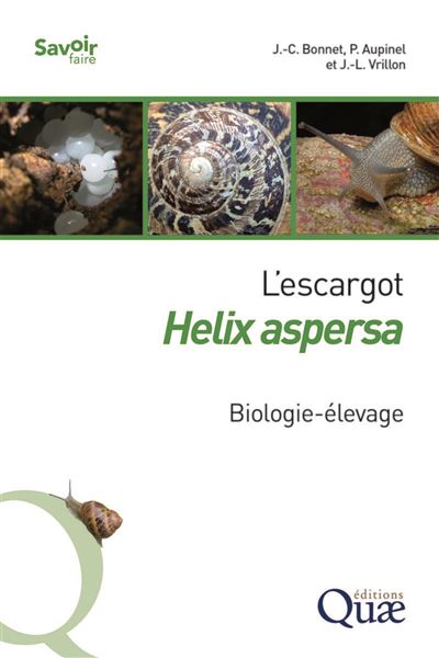 L'escargot helix aspersa biologie elevage
