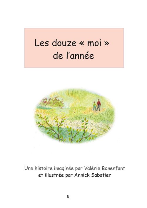 Les douze moi de l'annee - les contes de valerie bonenfant