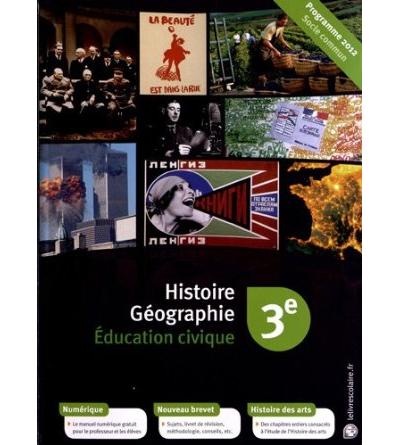 Histoire-géographie, éducation civique 3ème