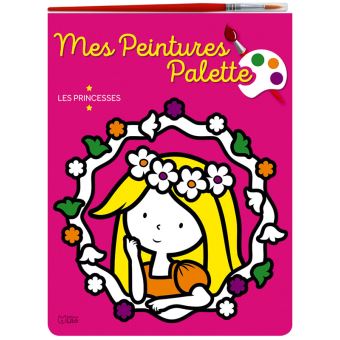 Mes peintures palette Les princesses
