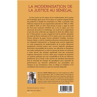 La modernisation de la justice au Sénégal