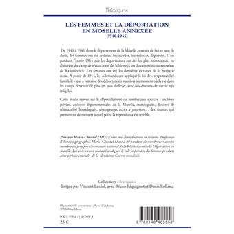 Les femmes et la déportation en Moselle annexée