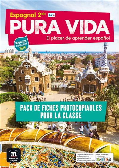 Pura Vida 2de - Pack de fiches -  Collectif - Boîte ou accessoire