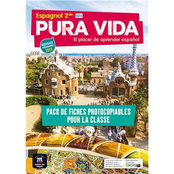 Pura Vida 2de - Pack de fiches