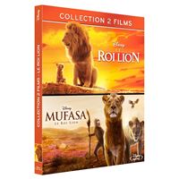 Coffret Live Action - Le Roi Lion / Mufasa : Le Roi Lion Blu-ray
