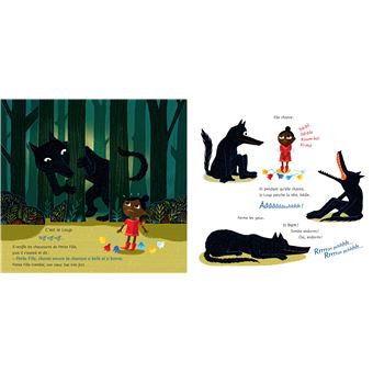 Petite Fille et le loup - Géant