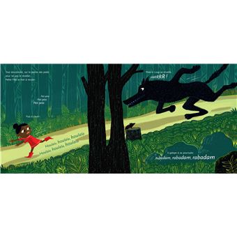 Petite Fille et le loup - Géant