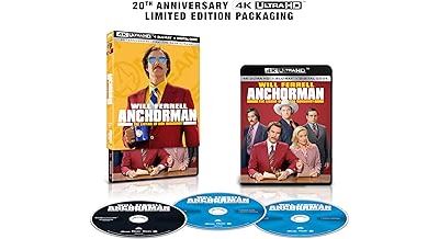 Présentateur vedette: La légende de Ron Burgundy en 4K Ultra HD