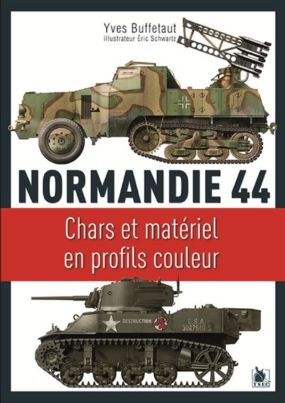 Normandie 44 Chars et matériel en profils couleurs