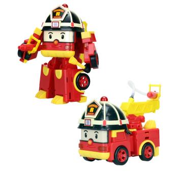 Ouaps 83170 Veicolo Roy Trasformabile 2 In 1, Giocattolo Robot Per Bambini Dai 3 Anni, Serie Robocar