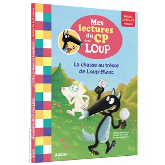 Mes lectures du cp avec loup - la chasse au trésor de loup-blanc