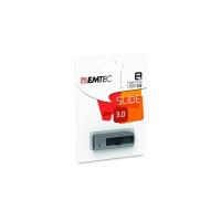 Clé USB 3.0 Emtec B250 8 Go Gris
