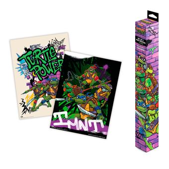 Set miniposters Les Tortues Ninja