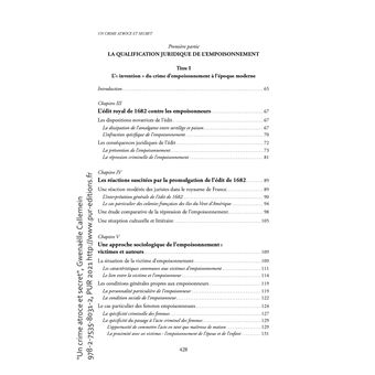 Un crime atroce et secret