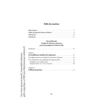 Un crime atroce et secret