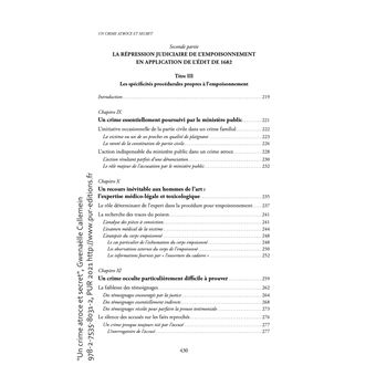 Un crime atroce et secret