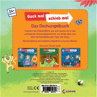 GUCK MAL SCHIEB MAL- DAS DSCHUNGELBUCH-L