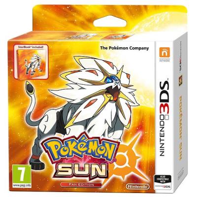 POKEMON SUN + STEELBOOK NL 3DS