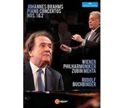 BUCHBINDER, BRAHMS, THE PIANO CONCERTOS/DVD