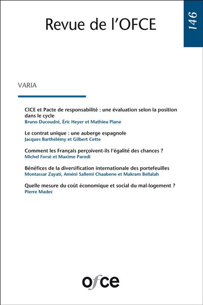 N° 146 : varia