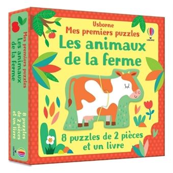 Les animaux de la ferme - Mes premiers puzzles