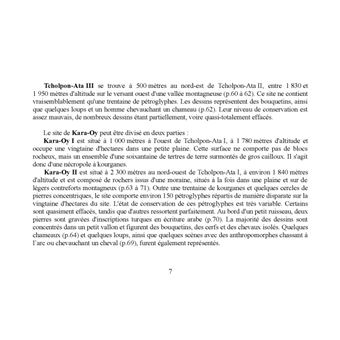 Les pétroglyphes de Tcholpon-Ata au Kirghizstan