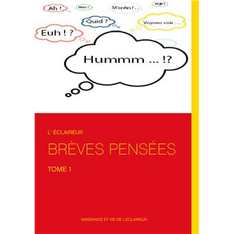 Brèves pensées