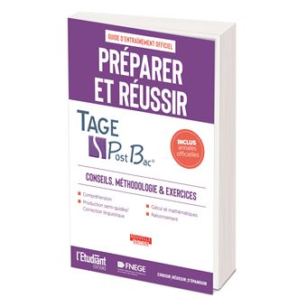 L'Officiel du TAGE POST BAC