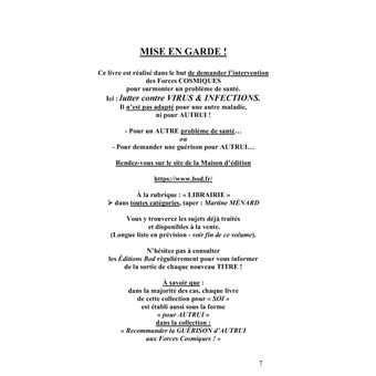 Combattre une infection, éviter une contamination...