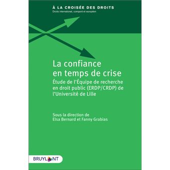 La confiance en temps de crise