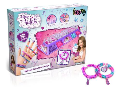 Fabrique Bracelets Loomys Violetta Canal Toys