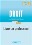 Droit Tle STMG (2020) - Manuel - Livre du professeur