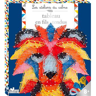 Tableaux en fils tendus animaux - boîte avec accessoires
