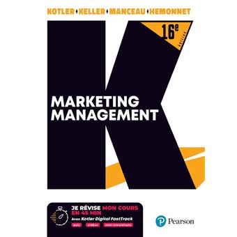 Marketing Management 16e édition (Redesign) + FastTrack
