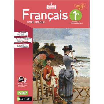 Français 1re - Manuel - 2019
