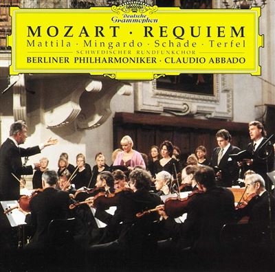 Requiem K 626 - " Betracht dies Herz " extrait de Grabmusik - " Laudate dominum " extrait de Vesperae solennes K.339