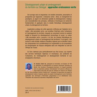 Développement urbain et aménagement du territoire au Sénégal :