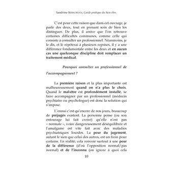 Guide pratique du bien-être.