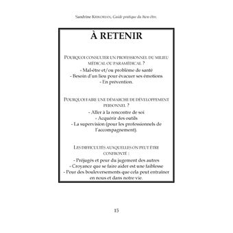 Guide pratique du bien-être.