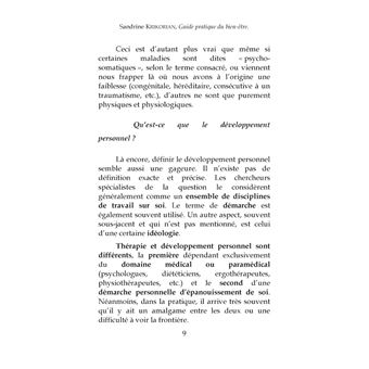 Guide pratique du bien-être.