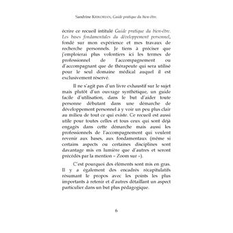Guide pratique du bien-être.