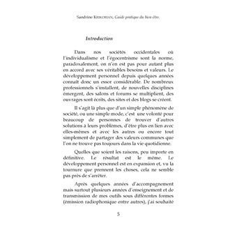 Guide pratique du bien-être.
