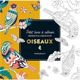 Petit livre à colorier - Oiseaux