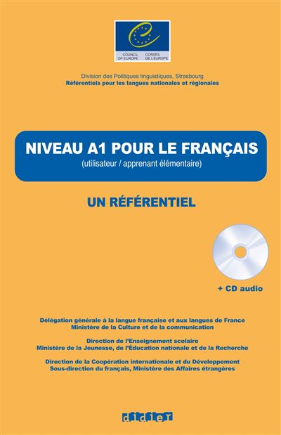 Niveau a1 pour le francais / un referentiel livre + cd