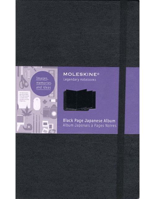 Album Japonais à pages noires Grand Format Format portrait Album