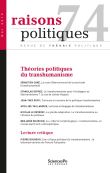 Raisons politiques 74, mai 2019 - Théories politiques du tra