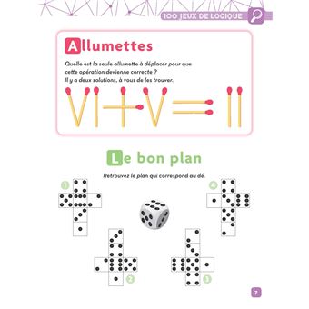 100 jeux de logique pour stimuler vos neurones