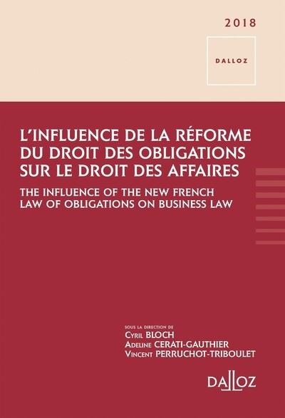 Influence de la reforme du droit des obligations