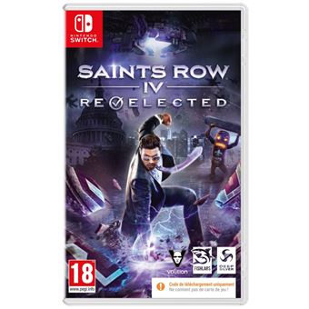 Saints Row IV : Re-elected Code in a box Nintendo Switch